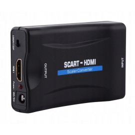 KONWERTER AV SCART Euro Eurozłącze DO HDMI 1080p