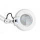 Lampa kosmetyczna RING z lupą 120 LED na kółkach